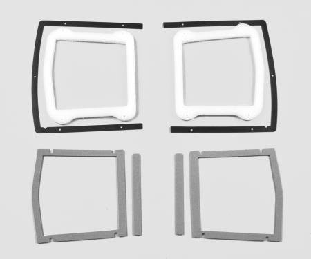 Detroit Muscle Technologies 1967 Chrysler / Dodge / Plymouth Mopar A Body 67 Dart Taillight Gaskets with Bezel Gaskets ADA6767TL01