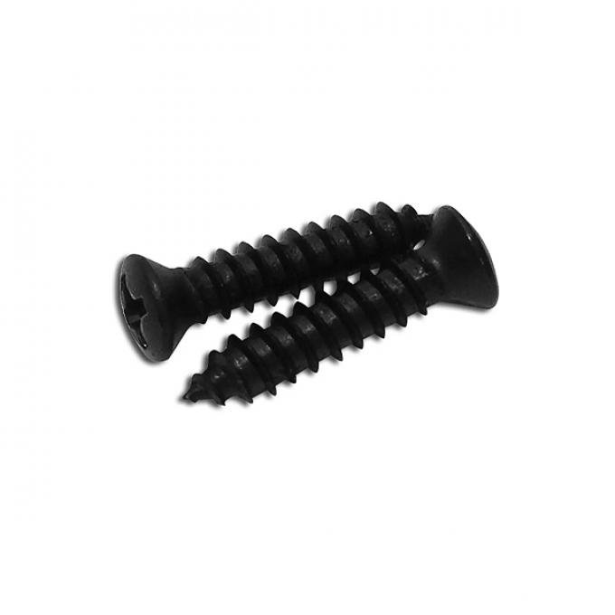 Corvette Coupe Rear Wndw Compt Tray Screws, 2 Piece, 1984-1996