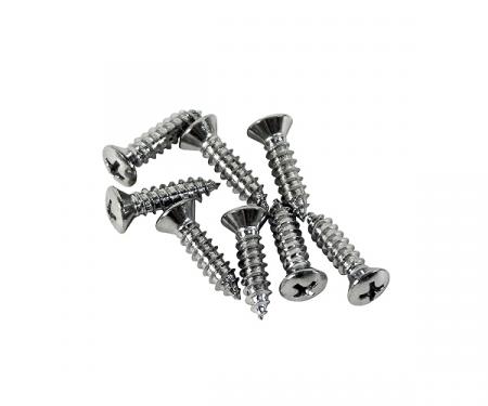 Corvette Hardtop Headliner Trim Screws, 8 Piece, 1956-1962