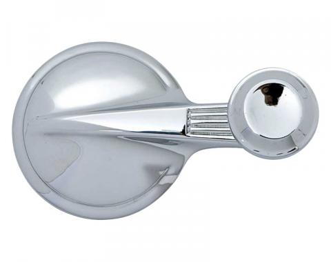 Chevy Vent Window Handle, With Chrome Knob, 1953-1954