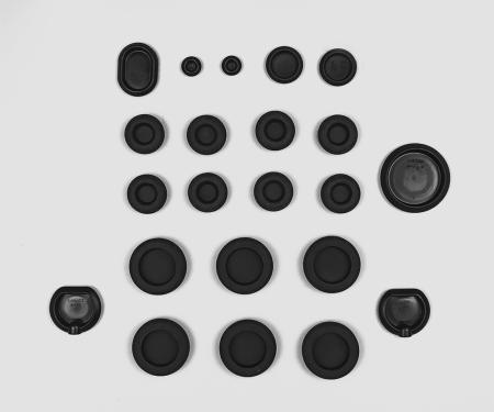 Detroit Muscle Technologies Mopar A Body 70-76 Dart Demon Duster Valiant 22pc Body Plug Set AXX7076BP01-BPK6