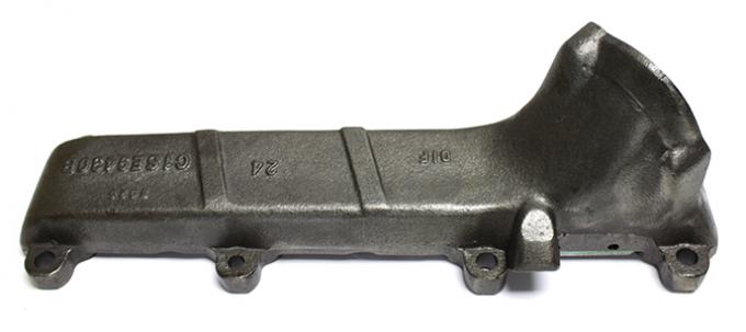 Exhaust Manifold - Right - 390 V8 - Flat Flange Type - Uses a Flat Gasket