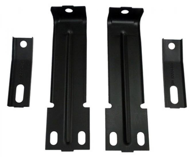 Firebird Radiator Core Support Bracket And Brace Four Piece Set 1979-1981