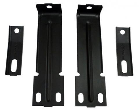 Firebird Radiator Core Support Bracket And Brace Four Piece Set 1979-1981