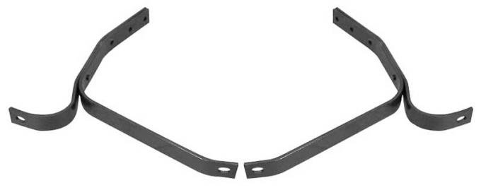 AMD Rear Bumper Bracket Set, 47-55 Chevy GMC 1/2 Ton Pickup ('55 1st Series) 970-4047-S