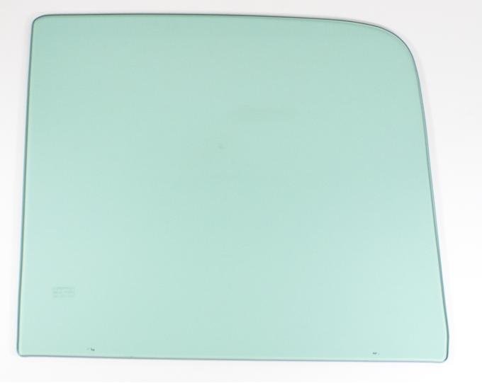 AMD Door Glass, Green Tint, LH or RH, 51-55 Chevy GMC Truck ('55 1st Series) 550-4051-T