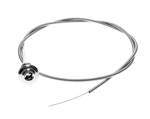 AMD Choke Cable with Knob, Chrome Knob, 46 inch long, 55-59 Chevy Pickup, Suburban X460-4055-72
