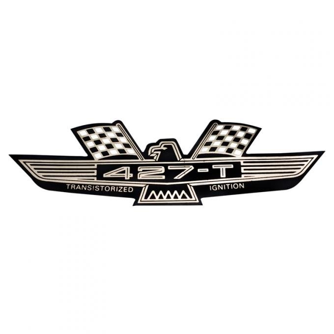 Dennis Carpenter Decal - Valve Cover - 427-T - 1963-66 Ford Car   DF-349