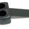 Classic Consoles 1968-1969 Chevrolet Plug-N-Chug Drink Holder GMCVLPC6869 | 244 SIERRA BLACK | MEDIUM BLACK RIM