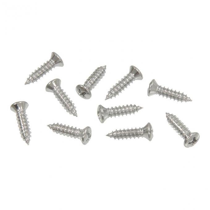 Corvette Console Screw Set, 8 Piece, 1964-1967