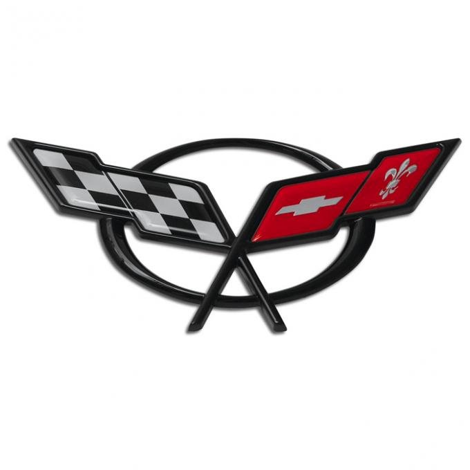 Corvette Bumper Emblem, Front, 1997-2002 & 2004