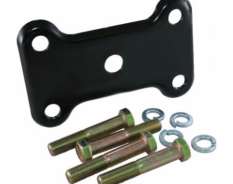Corvette Leaf Spring Center Mounting Plate Kit, With 9/16" Bolts, 1963-1977