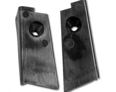 Corvette Convertible Lock Pillar Wedges, Late 1969-1975