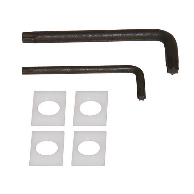 Corvette Seat Track Repair Shim Kit, 1997-2004