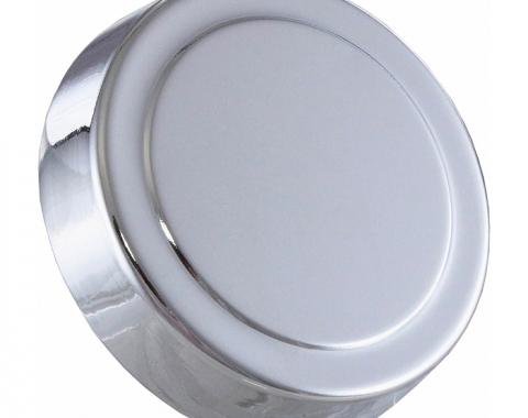 Corvette Oil Filler Cap Cover, Chrome, 1988-2013