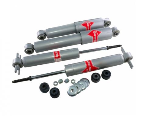 Corvette KYB Shock Absorbers, Gas, Front & Rear, 1963-1982