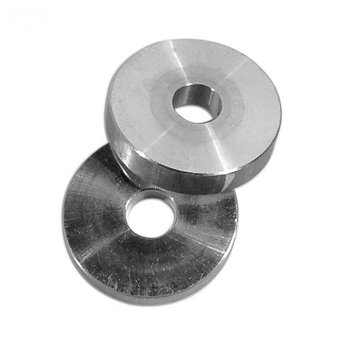 Corvette Aluminum Body Mount Spacers, Pair, 1968-1972