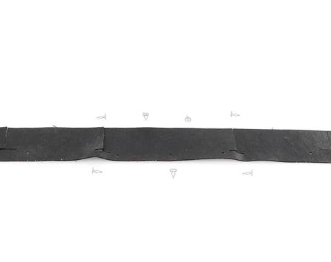 AMD Front Lower Splash Shield, Below Radiator, 66-67 Dodge Plymouth B-Body F-784S