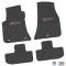 FlexTread 11-24 Dodge Challenger RWD Floor Mats (4pc) w/ Demon Logo - Black / NGCV53041