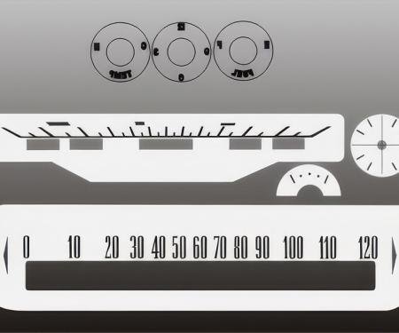 Whitegauges 1961-1962 Chevrolet Impala White Face Gauges 6162CI-106