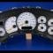 Whitegauges 1999-2002 Chevrolet GMC Duramax Diesel White Face Gauges 9902CS-1703