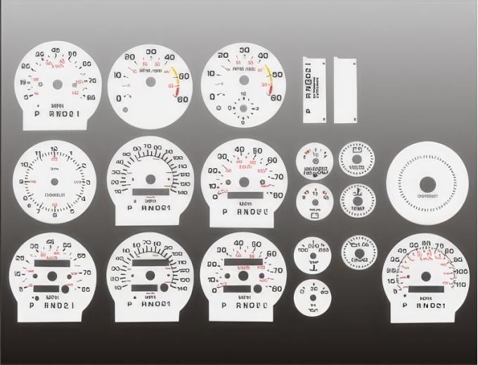 Whitegauges 1978-1985 Chevrolet White Face Gauges 7885CM-160
