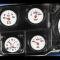 Whitegauges 1980-1991 Chevrolet Truck 140 METRIC KPH KMH White Face Gauges 8091CC-2170