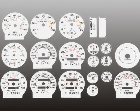 Whitegauges 1978-1985 Chevrolet White Face Gauges 7885CM-160