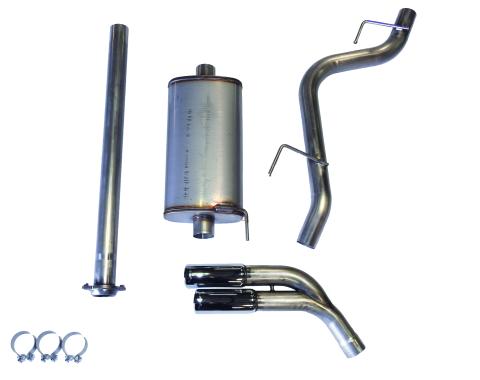 JBA Performance Exhaust 2017-21 Ford F-150 Raptor 3.5L EcoBoost 4" Stainless Steel Cat Back Exhaust System 30-2547