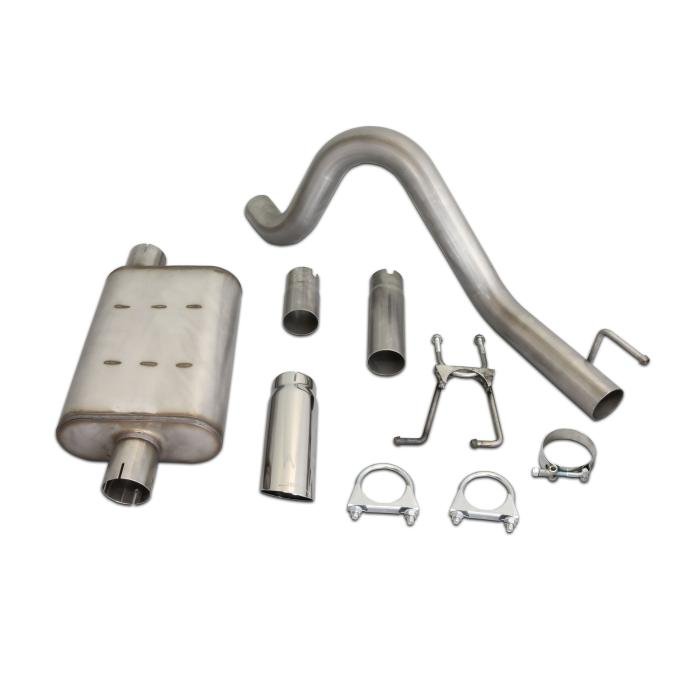 JBA Performance Exhaust 1987-95 Jeep Wrangler YJ 2.5L/4.0L/4.2L 2.5" Stainless Steel Cat Back Exhaust System 30-1502