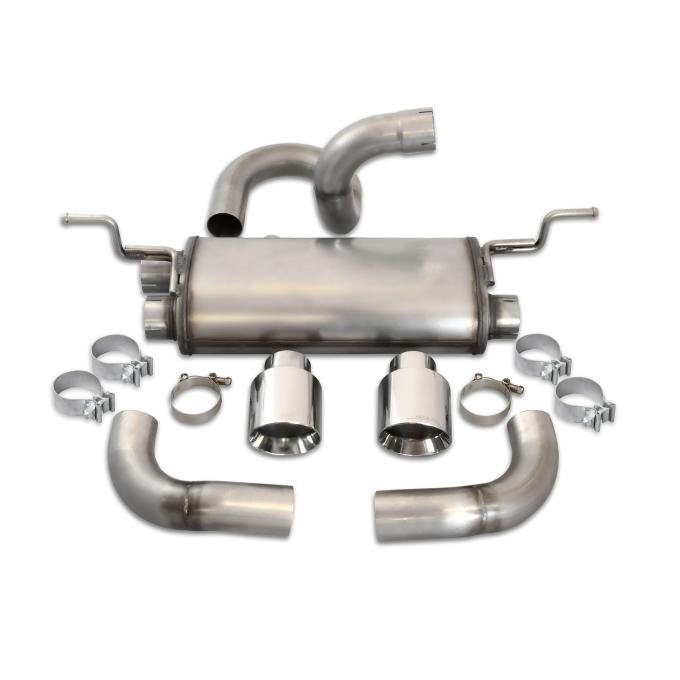 JBA Performance Exhaust 2018-21 Jeep Wrangler JL 2.0L/3.6L 2.5" Stainless Steel Dual Axle Back Exhaust System 30-1544