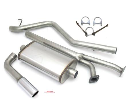 JBA Performance Exhaust 2007-09 Tundra 4.7L/5.7L 3" Stainless Steel Exhaust System Universal Single Side Swept Exit 40-9003