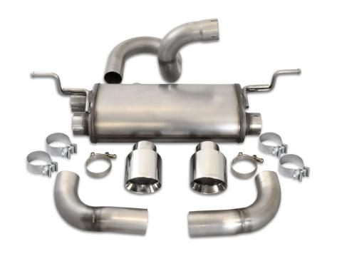 JBA Performance Exhaust 2018-21 Jeep Wrangler JL 2.0L/3.6L 2.5" Stainless Steel Dual Axle Back Exhaust System 30-1544