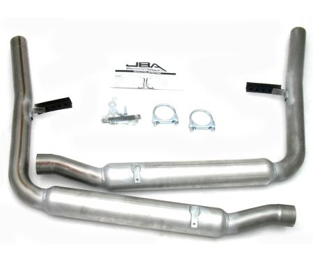 JBA Performance Exhaust 1965-70 Ford Mustang 2.5" Stainless Steel Exhaust System with Dual Side Exit/R Model Style 50-2652