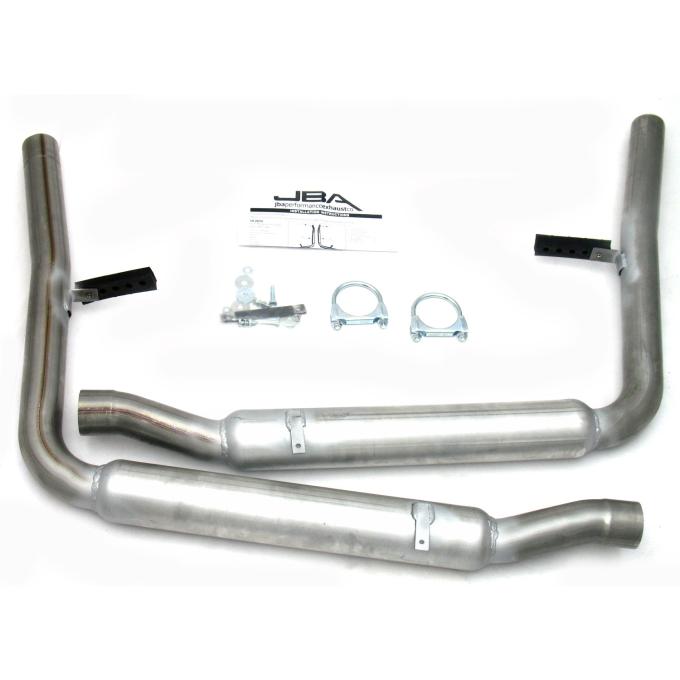 JBA Performance Exhaust 1965-70 Ford Mustang 2.5" Stainless Steel Exhaust System with Dual Side Exit/R Model Style 50-2652