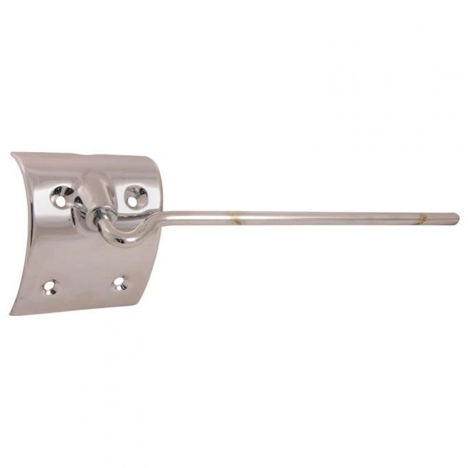 Dennis Carpenter Sun Visor Arm & Bracket - Convertible - Left - 1957-58 Ford Car B7A-7604145-CC