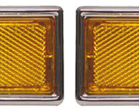 Cutlass Side Marker Light, Pair, 1970-1972