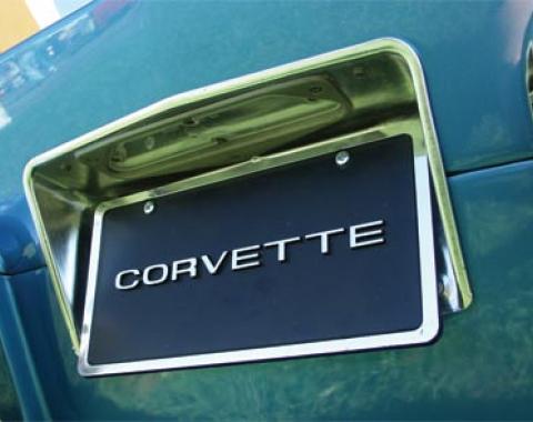 Corvette Rear License Bezel, 1963-1967