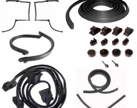 Camaro Weatherstrip Kit, for Cars with Fisher T-Tops, 1979-1981
