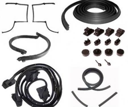 Camaro Weatherstrip Kit, for Cars with Fisher T-Tops, 1979-1981