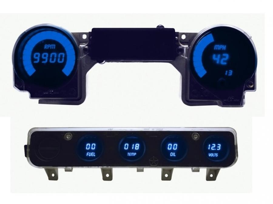 Intellitronix 1992-1995 Jeep YJ LED Digital Gauge Panel DP6013