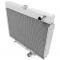 Champion Cooling 2 Row All Aluminum Radiator Made With Aircraft Grade Aluminum EC338