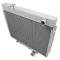 Champion Cooling 1964-1966 Ford Galaxie 3 Row All Aluminum Radiator Made With Aircraft Grade Aluminum CC2338