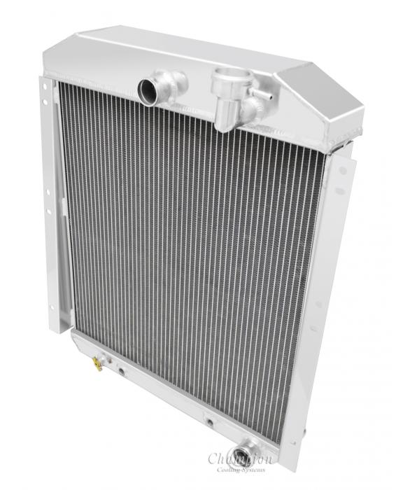 Champion Cooling 1947-1954 GMC Truck 4 Row All Aluminum Radiator Made ...