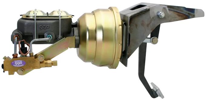 Classic Performance Complete Power Brake Booster Kit & Swing Pedal for 47-53 Chevy Truck, 8" Dual 4753FBB24-8D