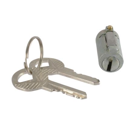 Dennis Carpenter Trunk or Tailgate Lock Cylinder with keys - 1952-66 Ford Car B5A-7043505-A