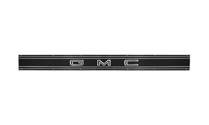 AMD Tailgate Molding, Black with "GMC" Letters, 69-72 GMC Truck; 70-72 Jimmy T-9818