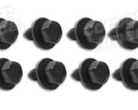 Corvette Seat Mounting Screws, 12 Piece Set, 1963-1966