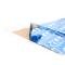 AMD SilentDrive Pro Mat Sound Deadener Kit, Blue Silver, Box of 10 Sheets, 43 Square Feet 403-1000-825A