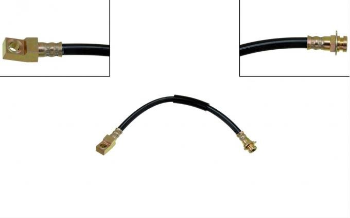 Ford Thunderbird Brake Hose, Front, 13-3/4 Long, 1965-66